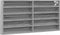 vidaXL - Vitrinekast - 100x8,5x50 - cm - bewerkt - hout - grijs - sonoma - eikenkleur