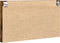 vidaXL - Vitrinekast - 100x8,5x58 - cm - bewerkt - hout - gerookt - eikenkleurig