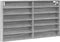 vidaXL - Vitrinekast - 100x8,5x58 - cm - bewerkt - hout - grijs - sonoma - eikenkleur