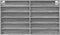 vidaXL - Vitrinekast - 100x8,5x58 - cm - bewerkt - hout - grijs - sonoma - eikenkleur