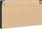 vidaXL - Vitrinekast - 100x8,5x58 - cm - bewerkt - hout - zwart