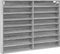 vidaXL - Vitrinekast - 100x8,5x75 - cm - bewerkt - hout - grijs - sonoma - eikenkleur