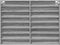 vidaXL - Vitrinekast - 100x8,5x75 - cm - bewerkt - hout - grijs - sonoma - eikenkleur