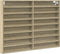 vidaXL - Vitrinekast - 100x8,5x75 - cm - bewerkt - hout - sonoma - eikenkleurig
