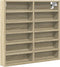 vidaXL - Vitrinekast - 60x8,5x58 - cm - bewerkt - hout - sonoma - eikenkleurig