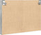 vidaXL - Vitrinekast - 80x8,5x58 - cm - bewerkt - hout - betongrijs