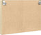 vidaXL - Vitrinekast - 80x8,5x58 - cm - bewerkt - hout - sonoma - eikenkleurig