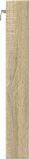 vidaXL - Vitrinekast - 80x8,5x58 - cm - bewerkt - hout - sonoma - eikenkleurig