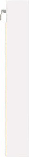 vidaXL - Vitrinekast - 80x8,5x58 - cm - bewerkt - hout - wit