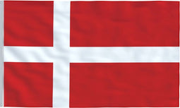 vidaXL - Vlag - Denemarken - 90x150 - cm