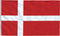 vidaXL - Vlag - Denemarken - 90x150 - cm