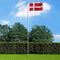 vidaXL - Vlag - Denemarken - 90x150 - cm