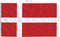 vidaXL - Vlag - Denemarken - 90x150 - cm