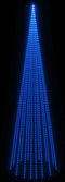 vidaXL - Vlaggenmast - kerstboom - 1134 - LED's - blauw - 800 - cm