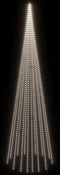 vidaXL - Vlaggenmast - kerstboom - 1134 - LED's - koudwit - 800 - cm