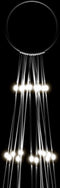 vidaXL - Vlaggenmast - kerstboom - 1134 - LED's - koudwit - 800 - cm