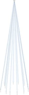 vidaXL - Vlaggenmast - kerstboom - 732 - LED's - koudwit - 500 - cm