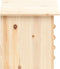 vidaXL - Vleermuizenkast - 30x20x38 - cm - massief - vurenhout