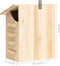 vidaXL - Vleermuizenkast - 30x20x38 - cm - massief - vurenhout