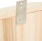 vidaXL - Vleermuizenkast - 30x20x38 - cm - massief - vurenhout