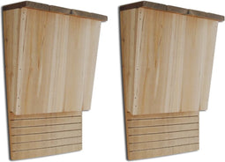 vidaXL - Vleermuizenkasten - 2 - st - 22x12x34 - cm