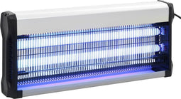 vidaXL - Vliegendoder - 40 - W - aluminium - ABS - zwart