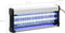 vidaXL - Vliegendoder - 40 - W - aluminium - ABS - zwart