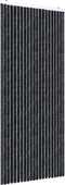 vidaXL - Vliegengordijn - 100x200 - cm - chenille - antracietkleurig
