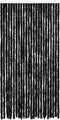 vidaXL - Vliegengordijn - 100x200 - cm - chenille - antracietkleurig