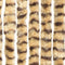 vidaXL - Vliegengordijn - 100x200 - cm - chenille - beige - en - bruin