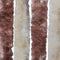 vidaXL - Vliegengordijn - 100x200 - cm - chenille - beige - en - lichtbruin