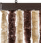 vidaXL - Vliegengordijn - 100x200 - cm - chenille - beige - en - lichtbruin