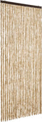 vidaXL - Vliegengordijn - 100x200 - cm - chenille - beige
