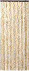 vidaXL - Vliegengordijn - 100x200 - cm - chenille - beige