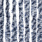 vidaXL - Vliegengordijn - 100x200 - cm - chenille - blauw - en - wit