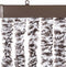 vidaXL - Vliegengordijn - 100x200 - cm - chenille - bruin - en - beige