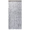 vidaXL - Vliegengordijn - 100x200 - cm - chenille - bruin - en - beige