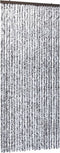 vidaXL - Vliegengordijn - 100x200 - cm - chenille - bruin - en - beige