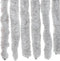 vidaXL - Vliegengordijn - 100x200 - cm - chenille - grijs