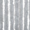 vidaXL - Vliegengordijn - 100x200 - cm - chenille - grijs