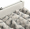 vidaXL - Vliegengordijn - 100x200 - cm - chenille - lichtgrijs - en - donkergrijs