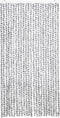 vidaXL - Vliegengordijn - 100x200 - cm - chenille - lichtgrijs - en - donkergrijs