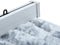 vidaXL - Vliegengordijn - 100x200 - cm - chenille - wit - en - grijs