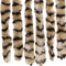 vidaXL - Vliegengordijn - 100x220 - cm - chenille - beige - en - bruin