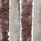 vidaXL - Vliegengordijn - 100x220 - cm - chenille - beige - en - lichtbruin
