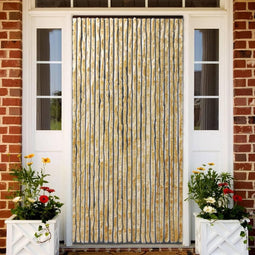 vidaXL - Vliegengordijn - 100x220 - cm - chenille - beige