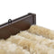 vidaXL - Vliegengordijn - 100x220 - cm - chenille - beige