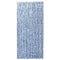 vidaXL - Vliegengordijn - 100x220 - cm - chenille - blauw, - wit - en - zilver