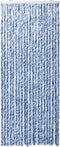 vidaXL - Vliegengordijn - 100x220 - cm - chenille - blauw, - wit - en - zilver