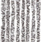 vidaXL - Vliegengordijn - 100x220 - cm - chenille - bruin - en - beige